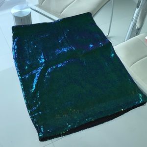 Sequin skirt